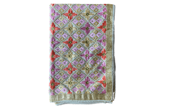PHULKARI EMBROIDERED DUPATTA (P8)