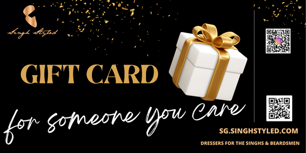 SINGH STYLED GIFT CARD
