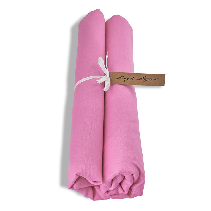 Blush Pink Turban | Full Voile